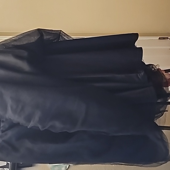 High waist 4 layer mesh Flair Tulle skirt size M BOHO chic classic party wear - Picture 4 of 8